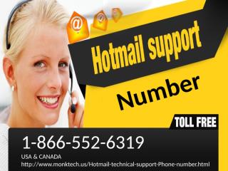 1-866-552-6319 Hotmail tech support number 4.pptx