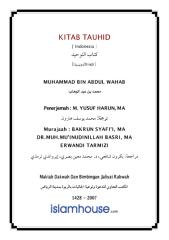 (MukminunCom) Muhammad bin Abdul Wahab - Kitab Tauhid.pdf