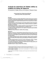 2005 - Avaliação da importância do Diabetes mellitus na incidência da doença de dupuytren.pdf