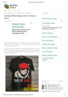 Gambar Model Baju Distro Terbaru 2015.pdf
