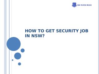 How To Get Security Job in NSW.pptx