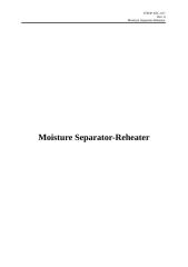37SOP-SEC-017 (Moisture Seperator-Reheater).doc