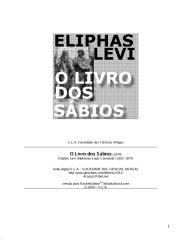 O Livro dos Sábios - Eliphas Levi.pdf