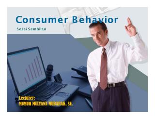 Sessi 09 - Consumer Behavior.pdf