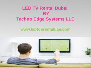 LED TV Rental Dubai.ppt