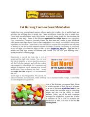 Fat burning foods and tips.pdf